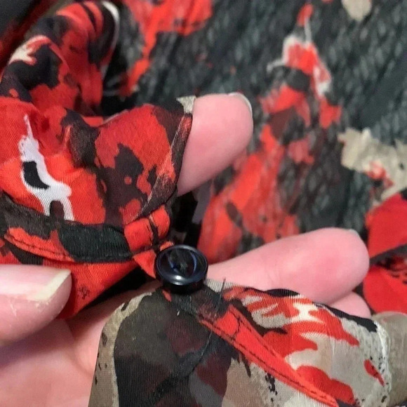 Reitmans Wrap Blouse  18 - Picture 7 of 8